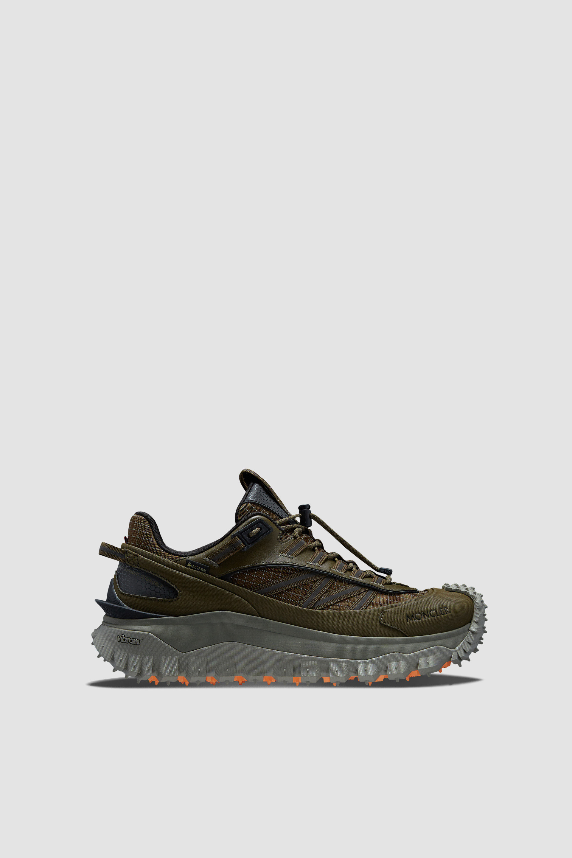 Olive Green Trailgrip GTX Sneakers - Sneakers for Men | Moncler US