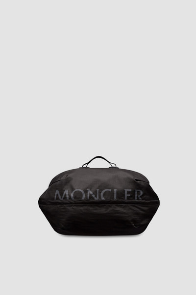 Moncler Alchemy Logo Printed Belt Bag in White for Men | Lyst