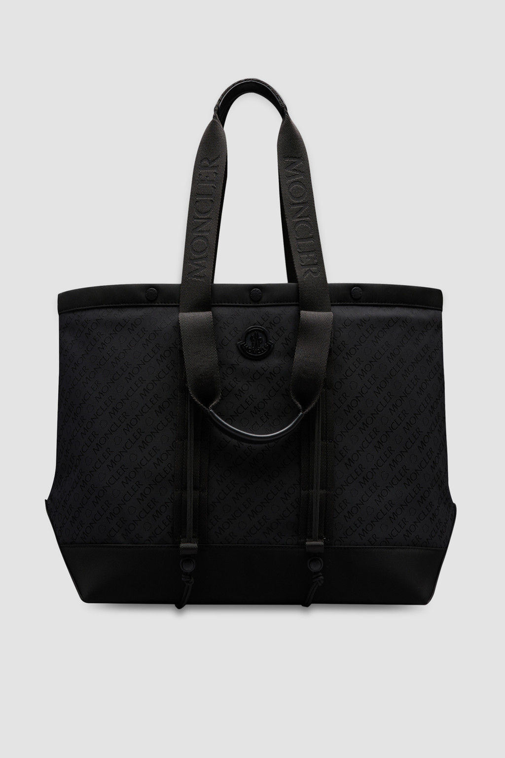 Black Tech Tote Bag - Bags & Small Accessories for Men | Moncler LV