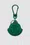Logo Leather Key Ring Gender Neutral Green Moncler