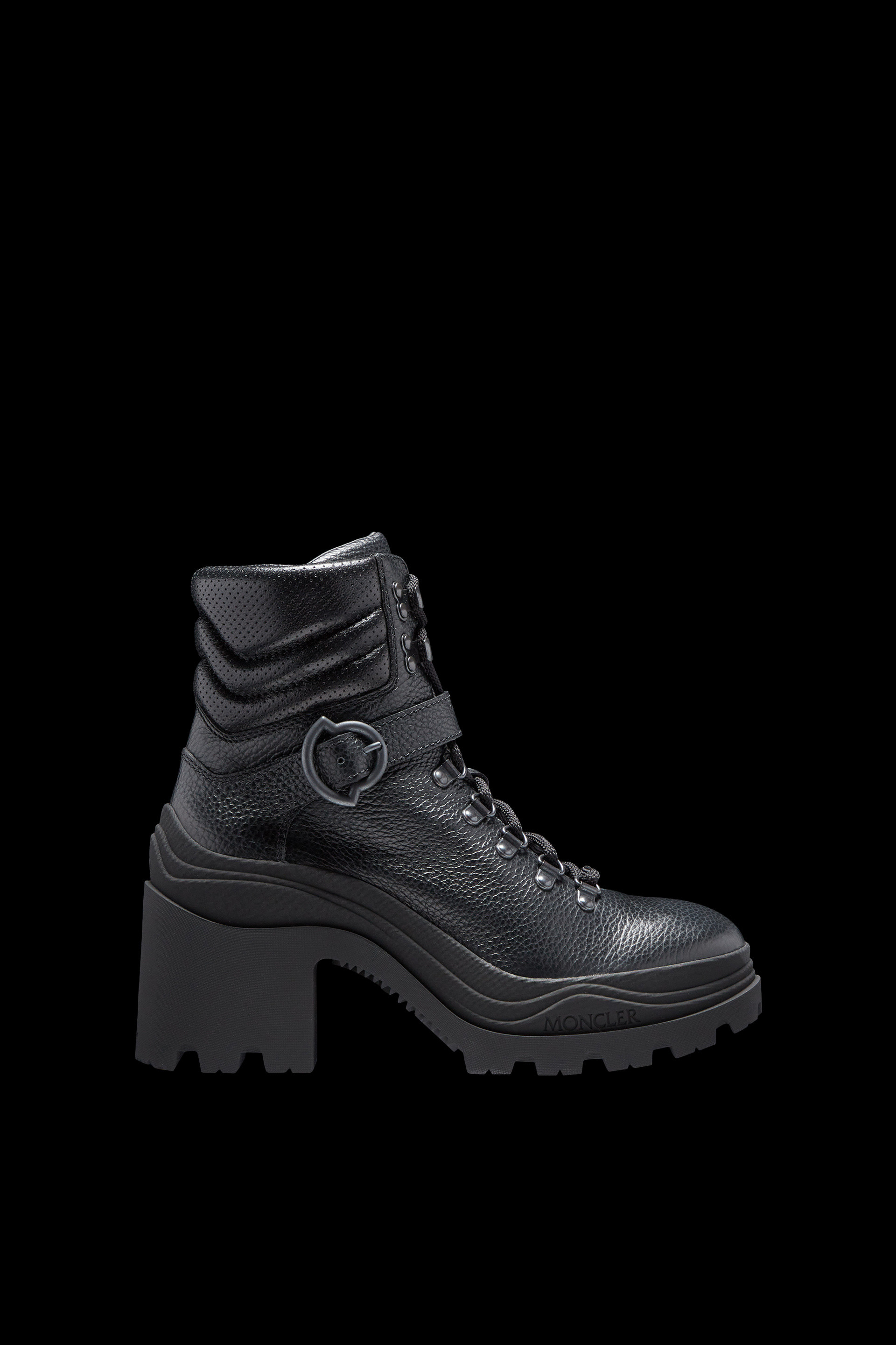 Black Envile Strap Ankle Boots - Boots for Women | Moncler US
