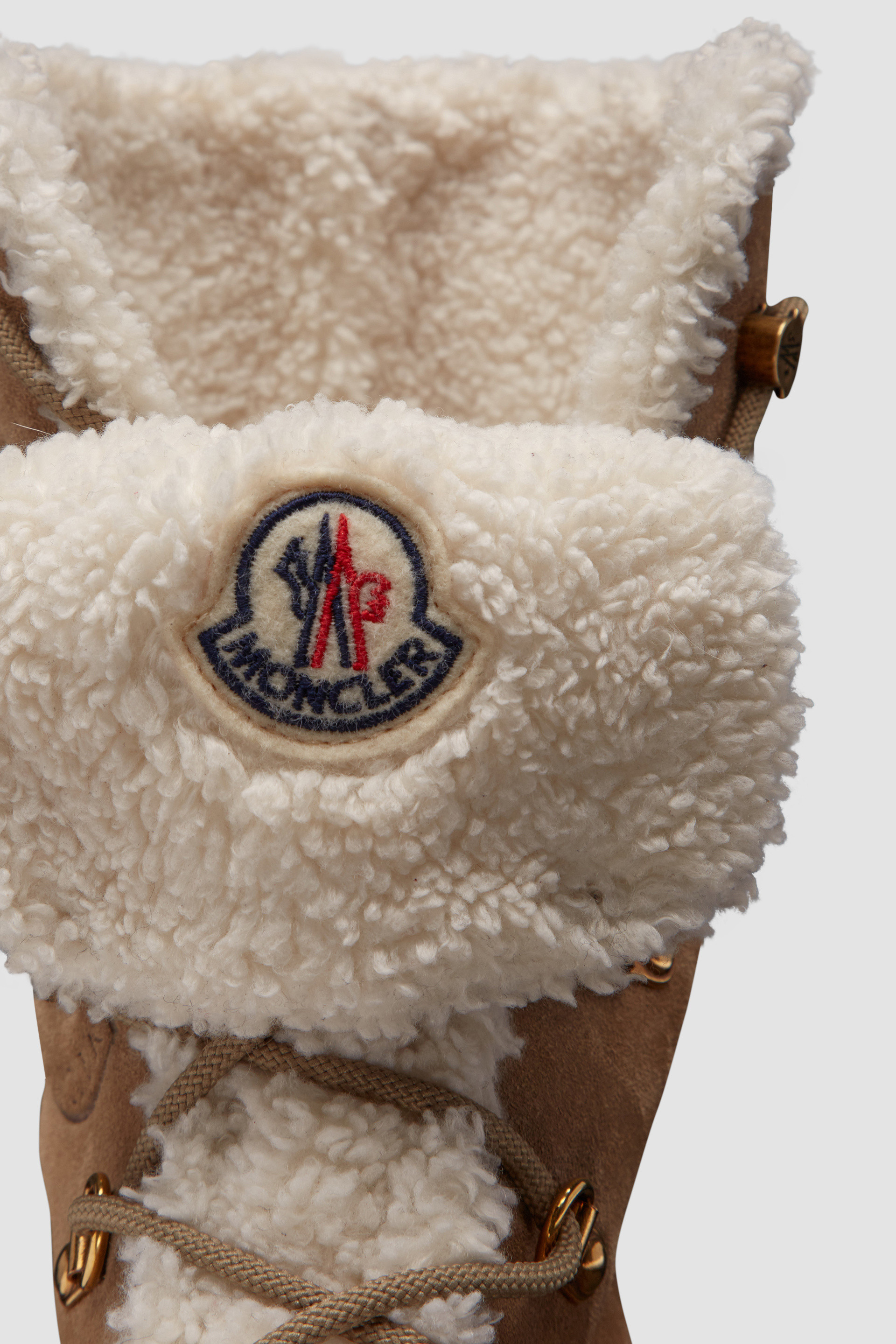 Beige Resile Trek Lace-Up Boots - Boots for Women | Moncler US