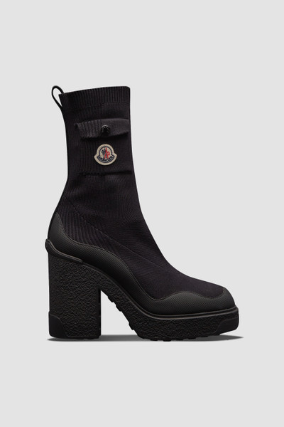 Black Splora Pocket Ankle Boots - Boots for Women | Moncler US