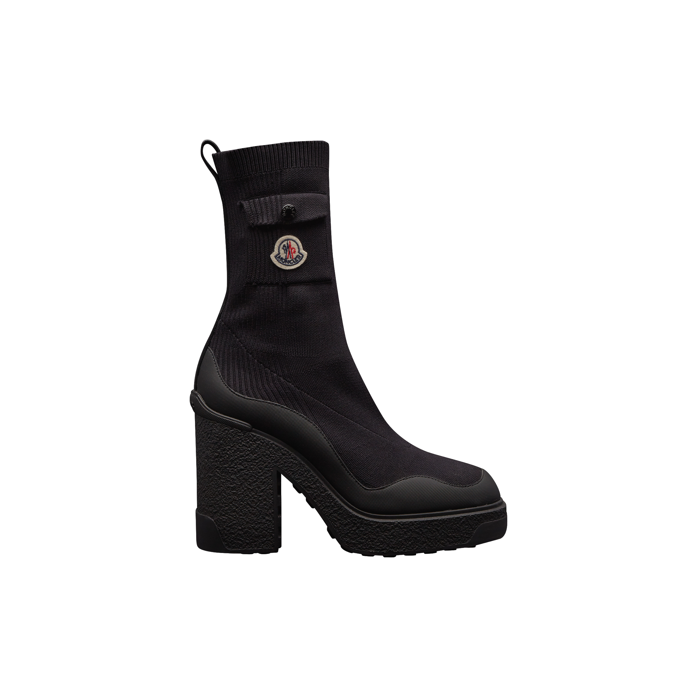 Moncler Collection Splora Pocket Ankle Boots Black