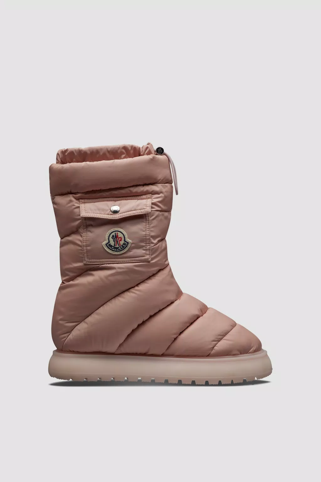 Gaia Pocket Mid Boots Women Pink Moncler 1