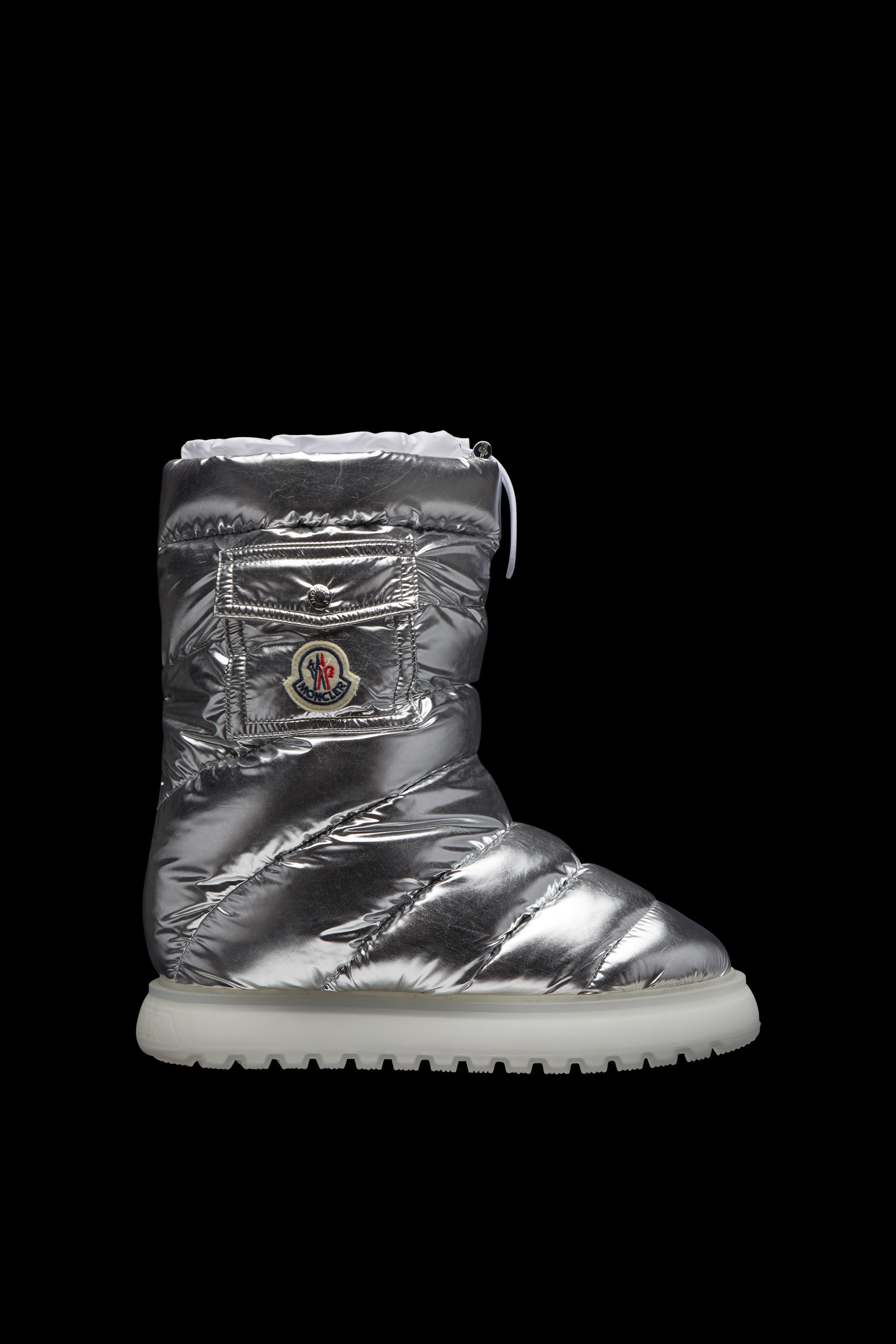 Silver Gaia Pocket Mid Boots - Boots for Women | Moncler US