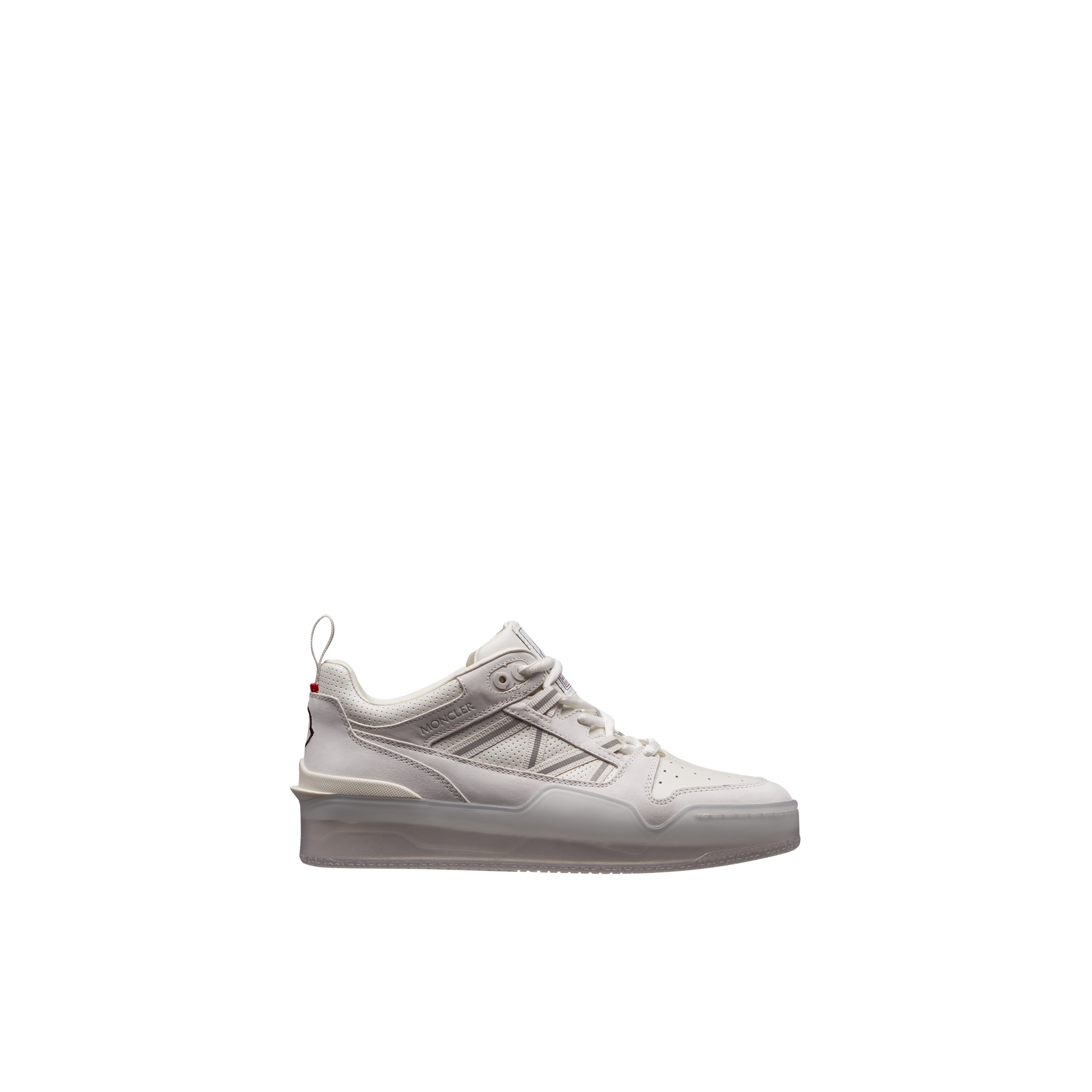 Moncler Collection Pivot Low-top Trainers White In Blanc