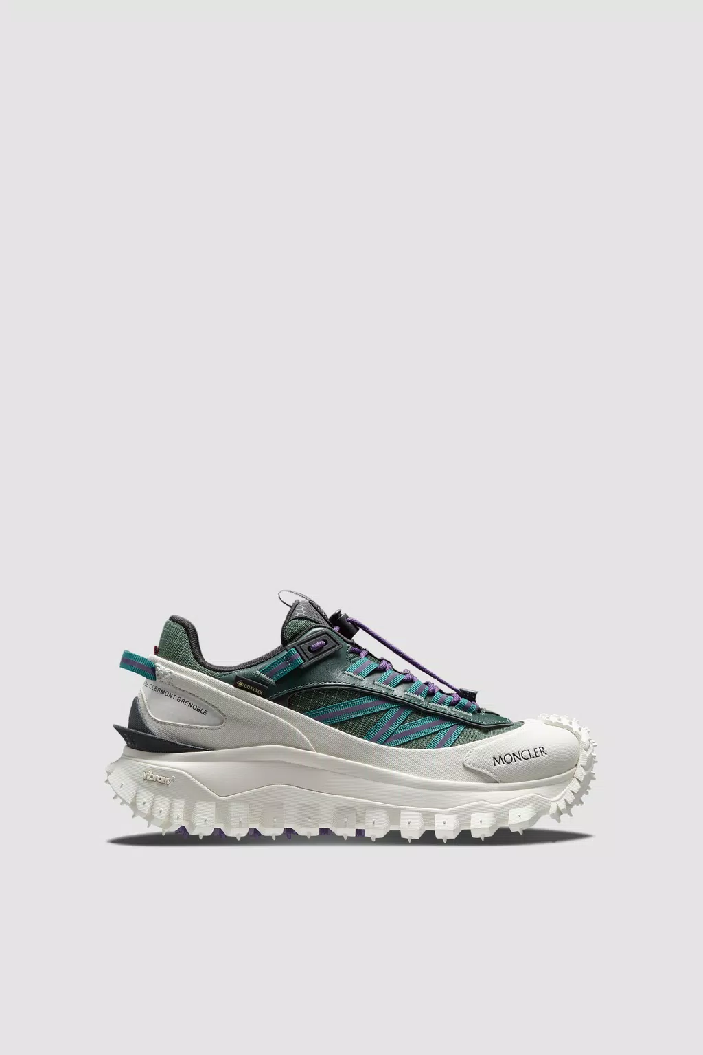 sneaker trailgrip gtx donna bianco and verde moncler