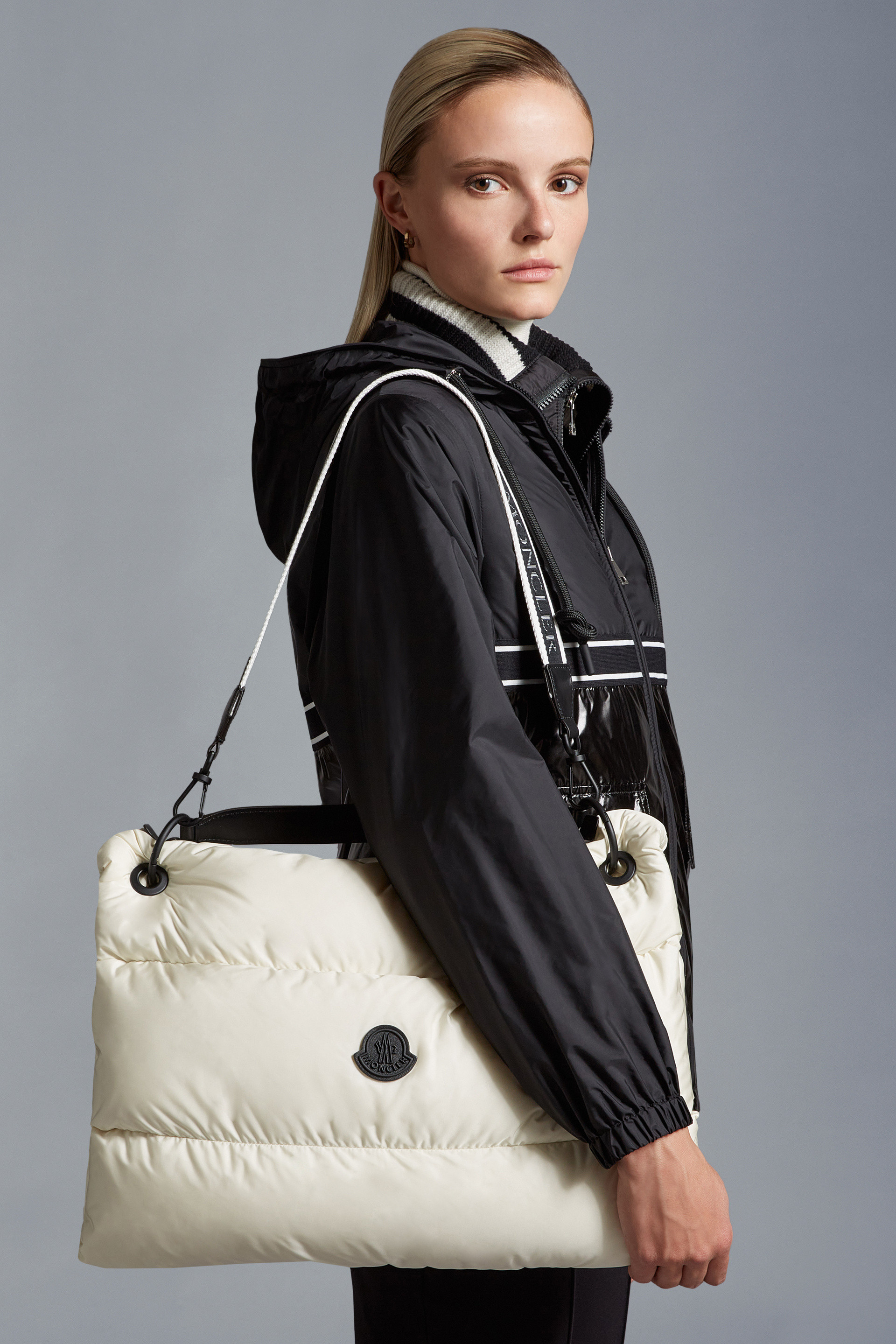 Puf crossbody bag in black - Moncler | Mytheresa