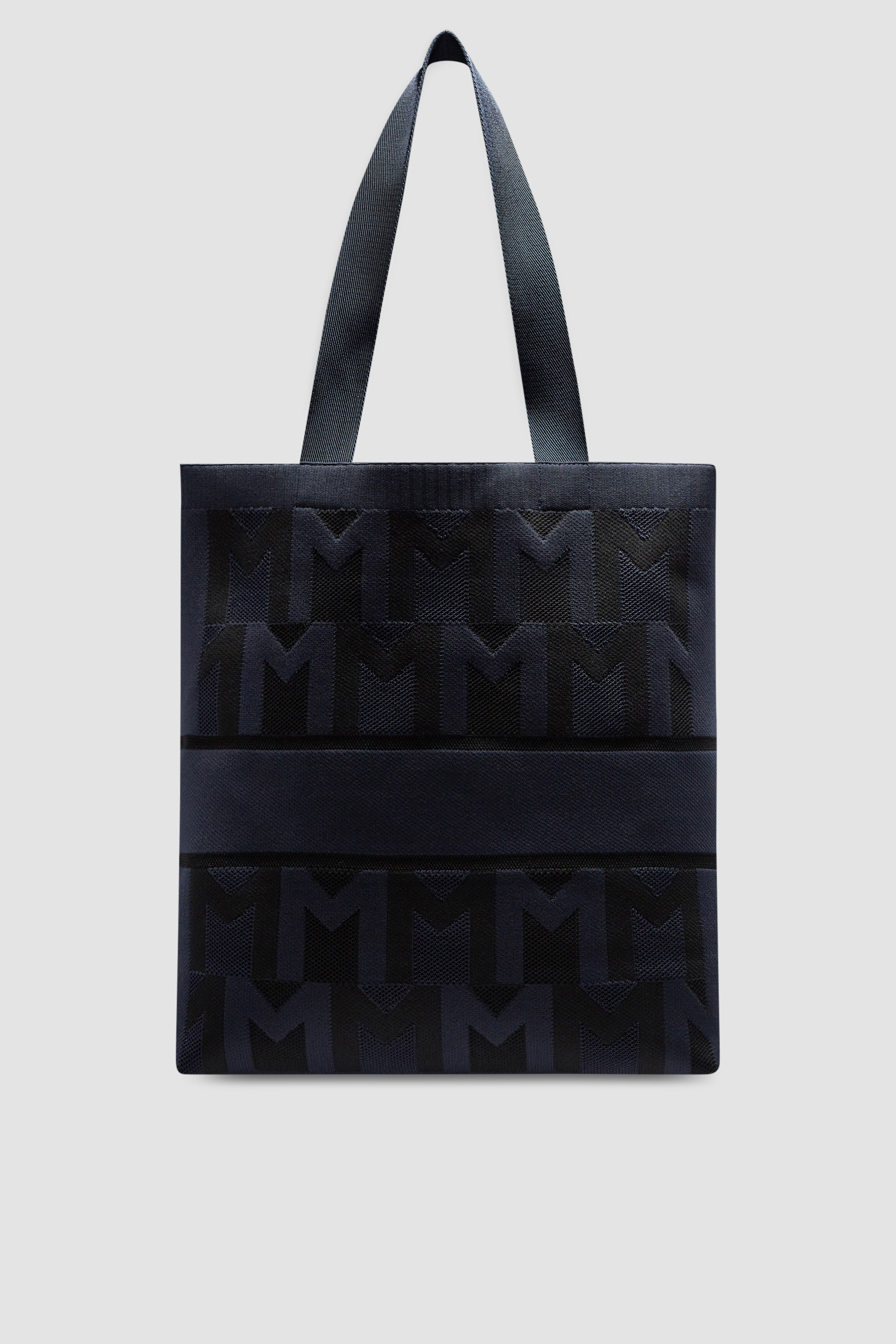 Monogram Knit Tote Bag