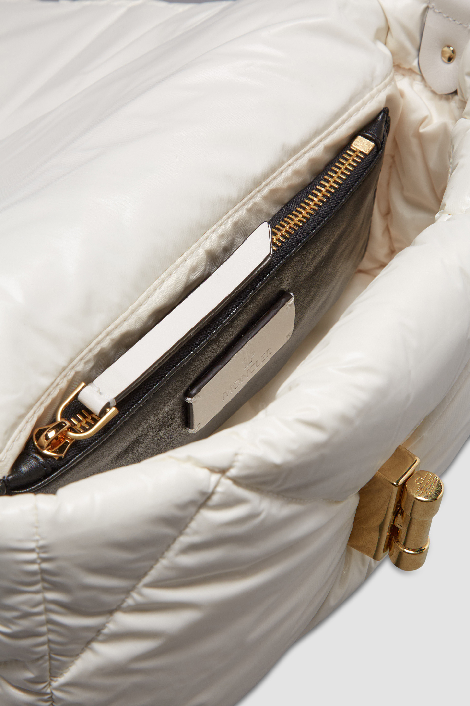 Cross body bags Moncler - Snow padded nylon crossbody