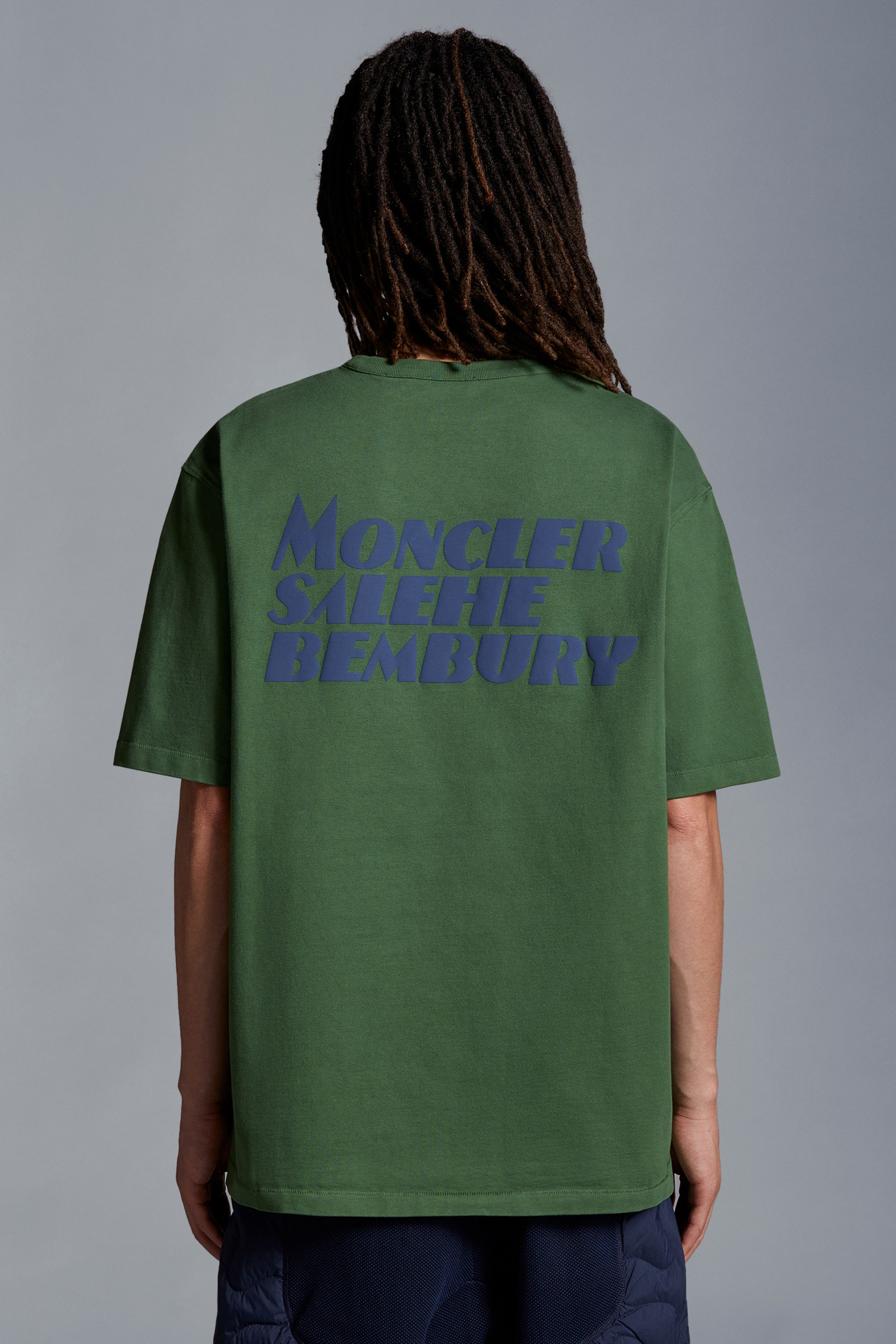 Dark Green Logo TShirt Moncler x Salehe Bembury for Genius Moncler HR