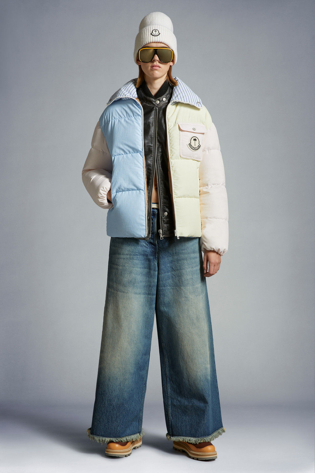 Felpa moncler per best sale palm angels
