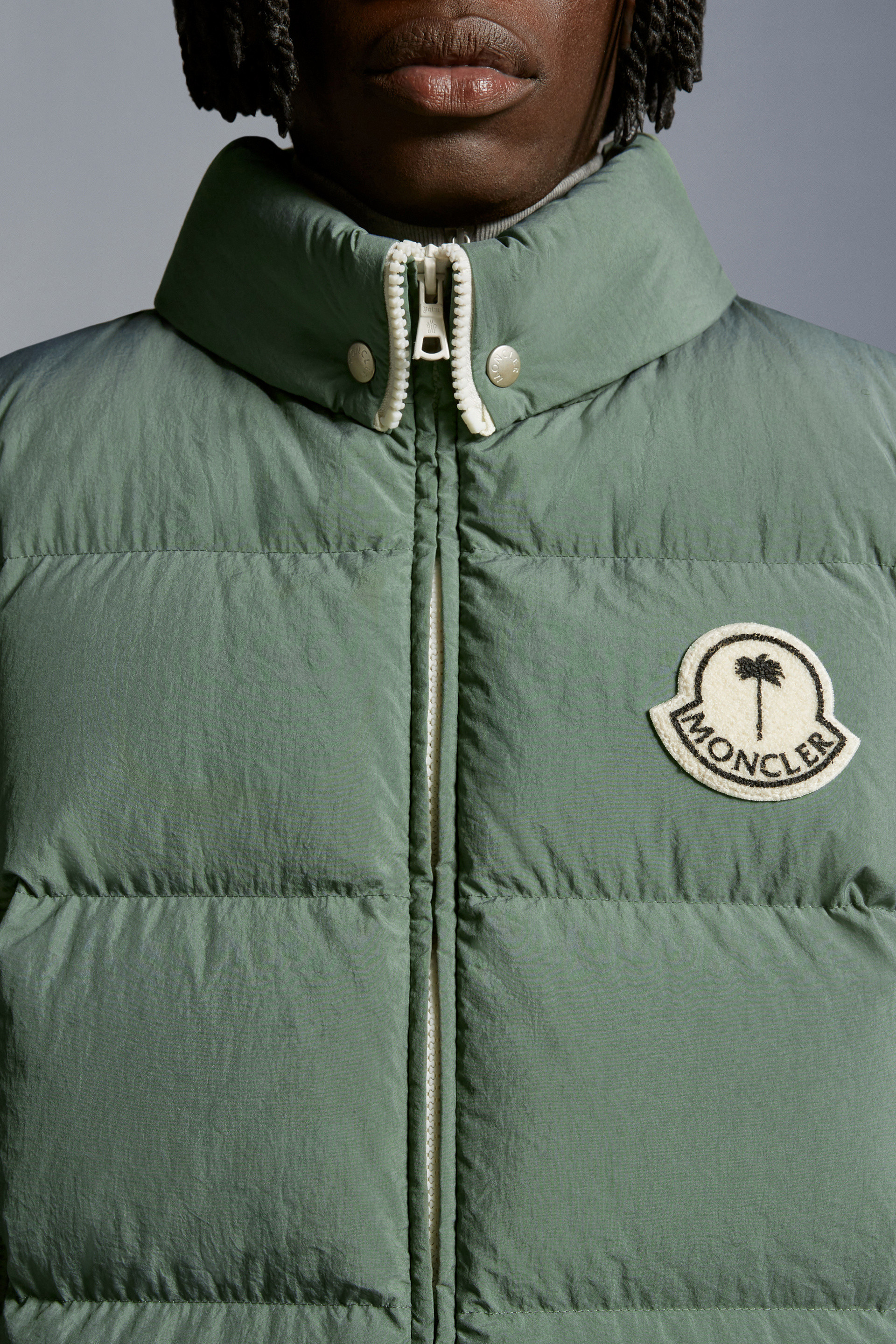 Moncler x outlet palm angels gilet