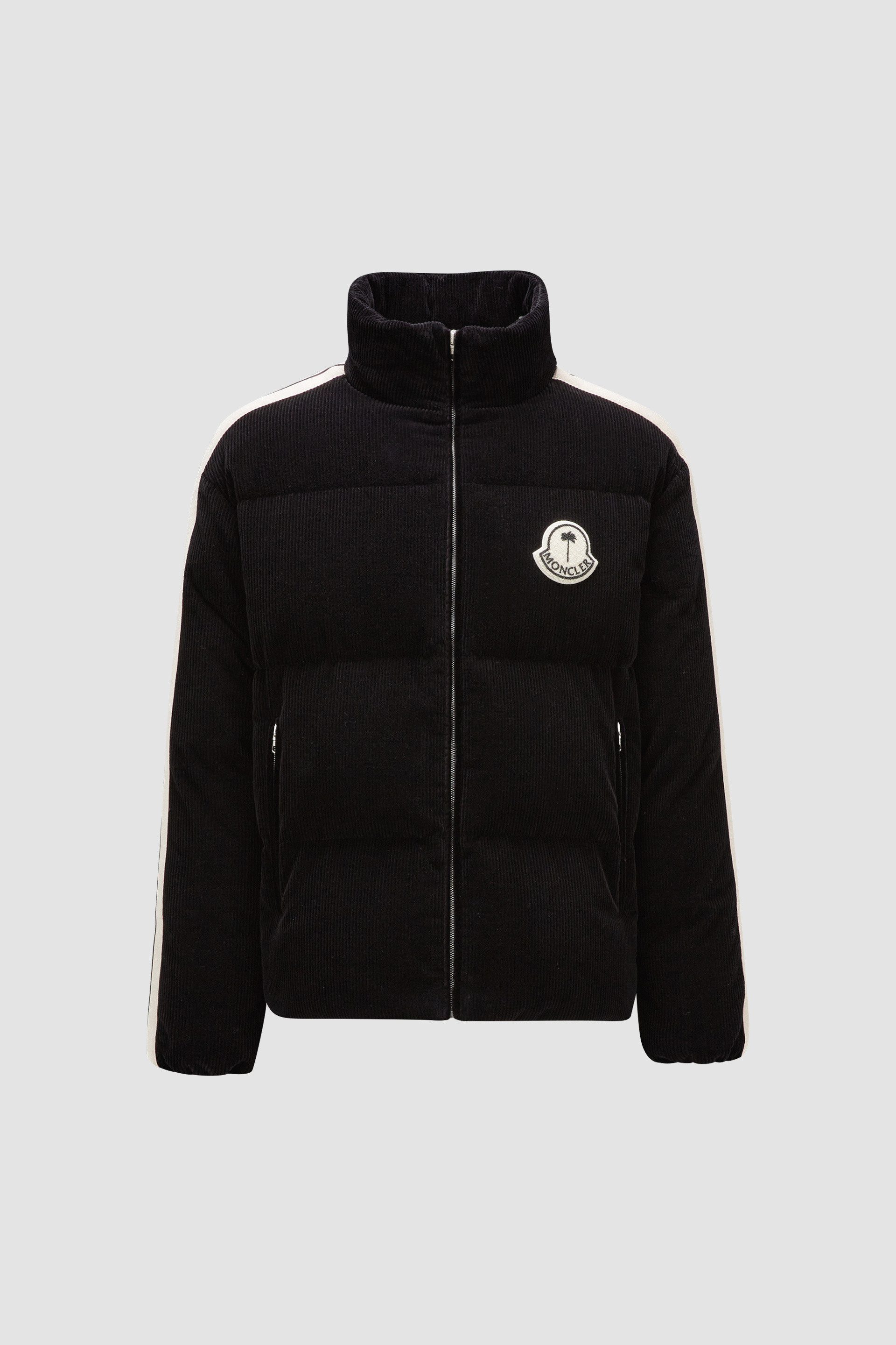 8 MONCLER PALM ANGELS RODMAN JACKET in blue - Palm Angels® Official