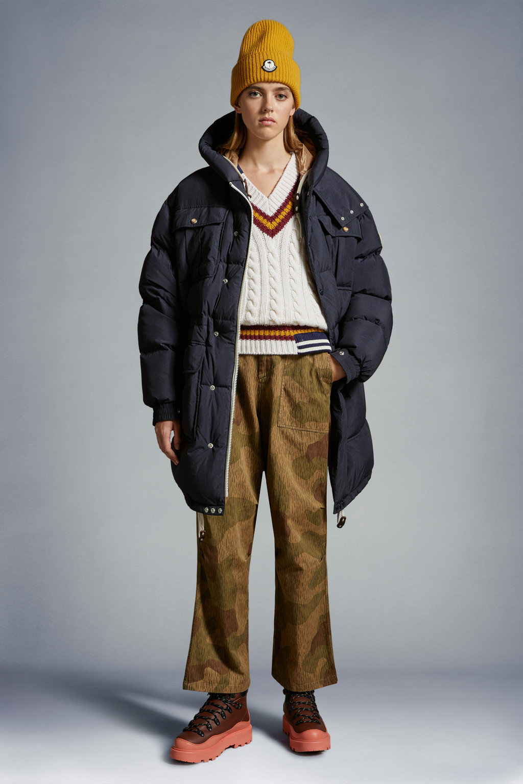 Abrigos North Face Mujer Chaqueta De Plumas Moncler Pentaflake