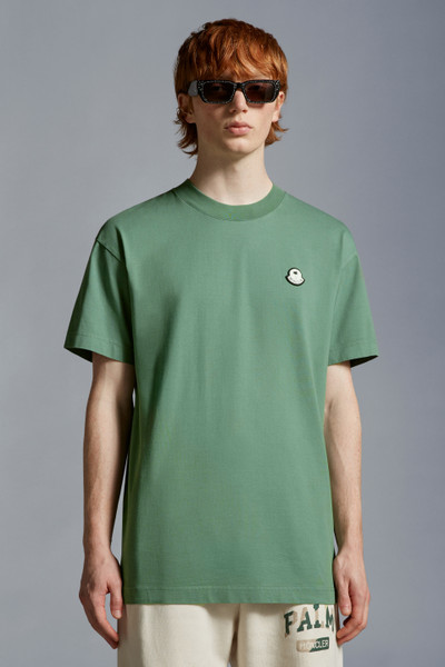 Green Logo Patch T-Shirt - Moncler x Palm Angels for Genius | Moncler US
