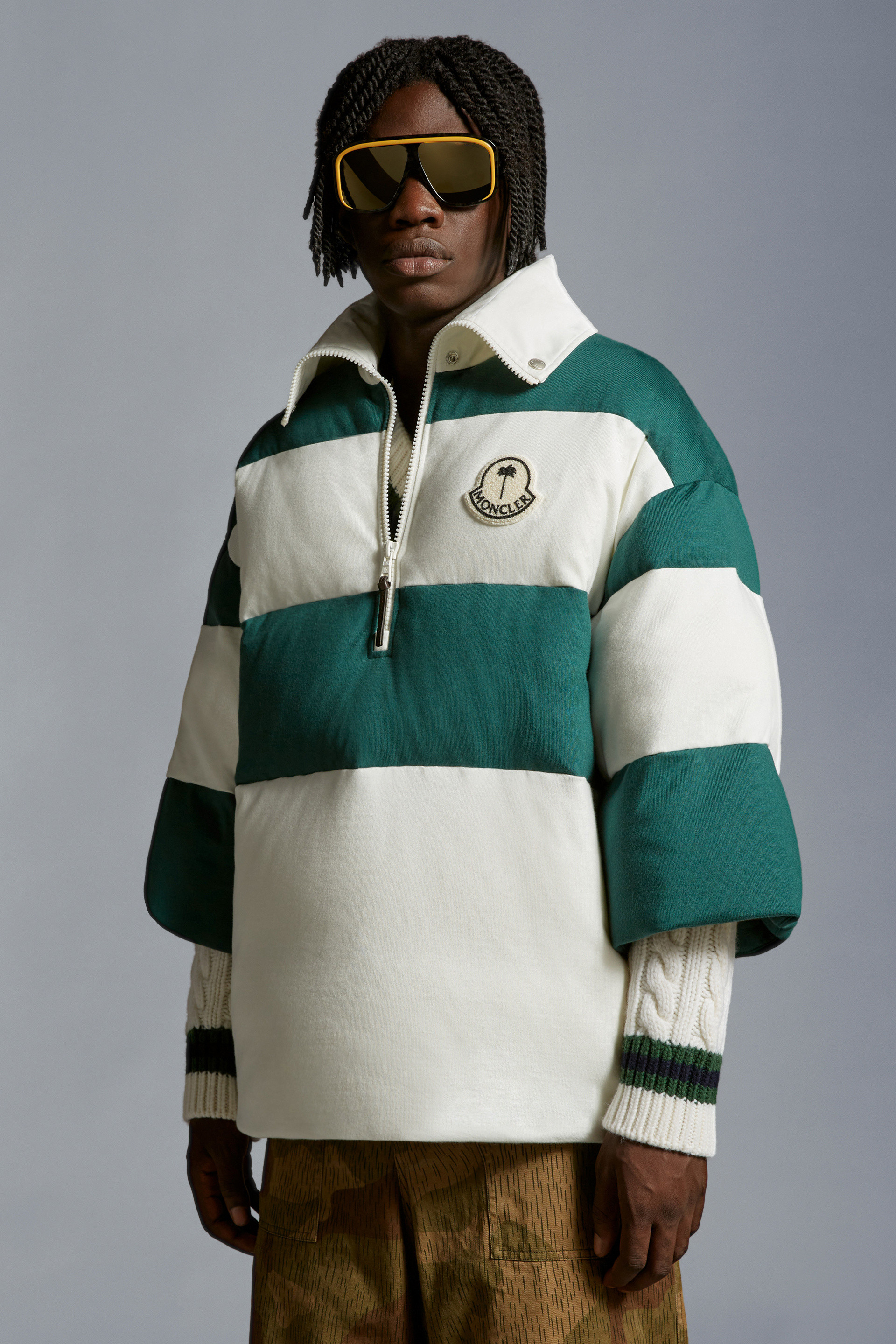 Moncler x off white down deals jacket