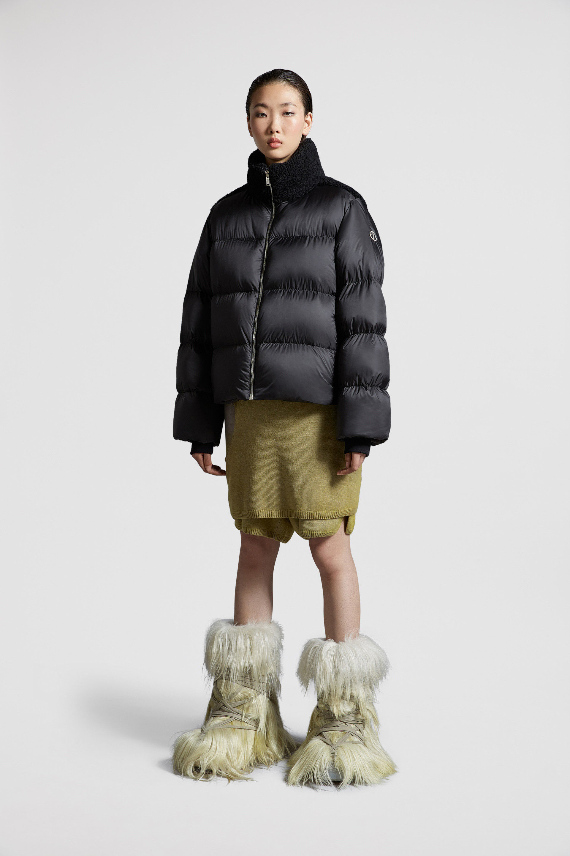 Black Cyclopic Short Down Jacket - for Special Projects | Moncler US