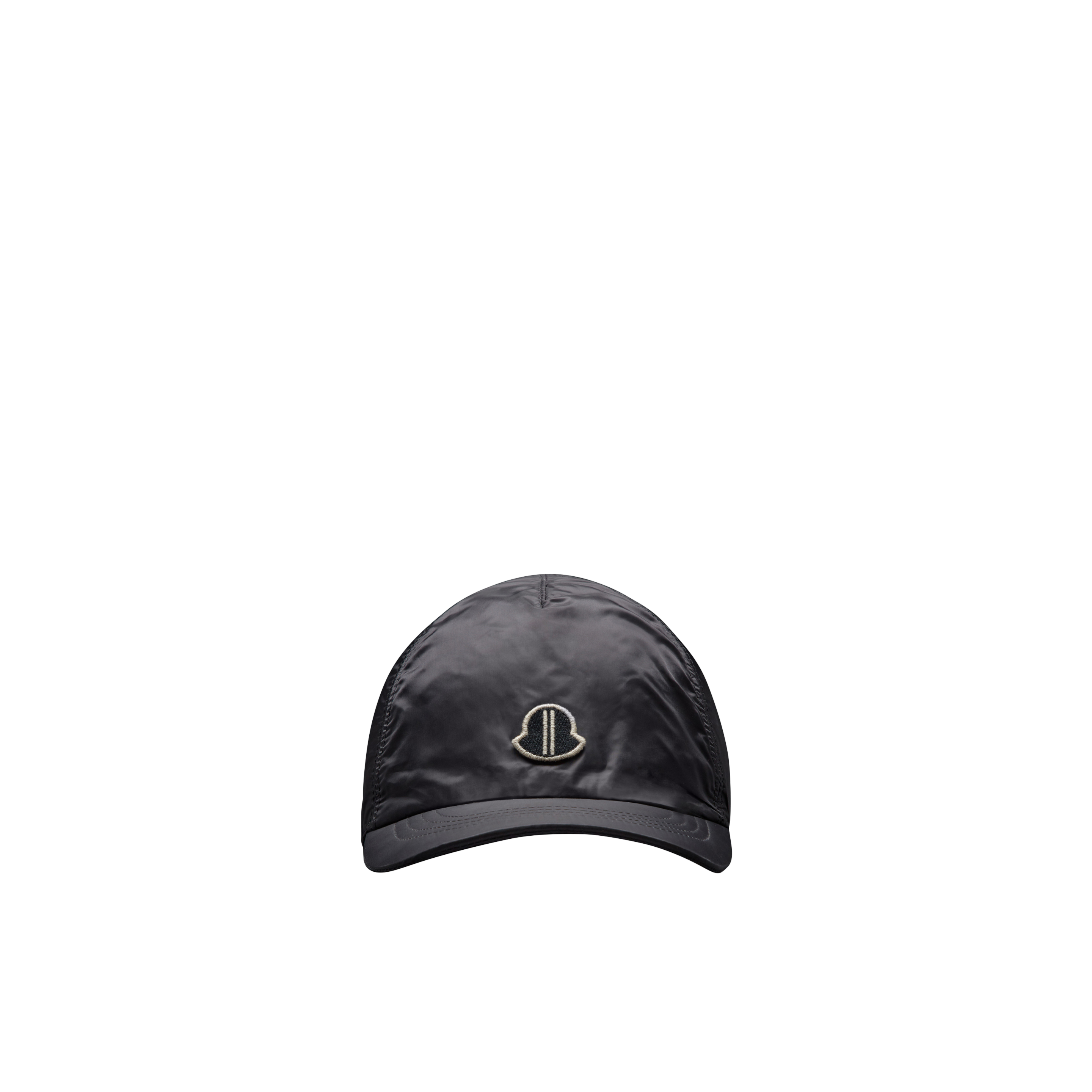 Moncler Casquette À Logo Brodé In Black