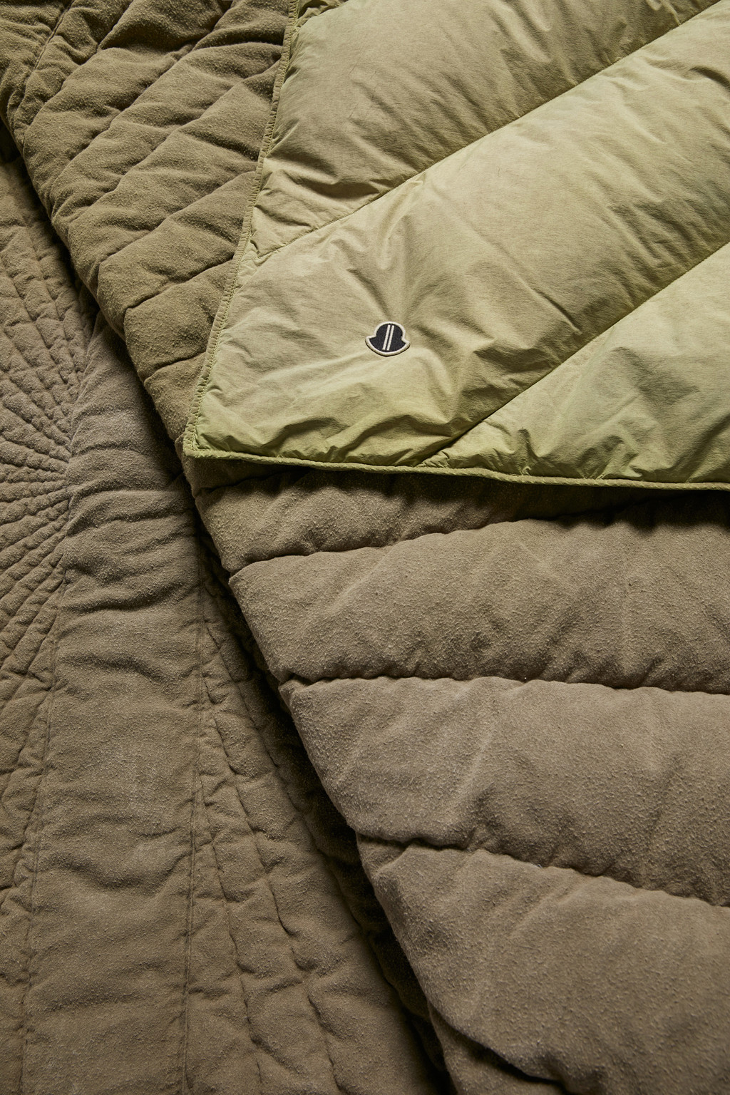 Beige & Green Radiance DownFilled Duvet for Special Projects