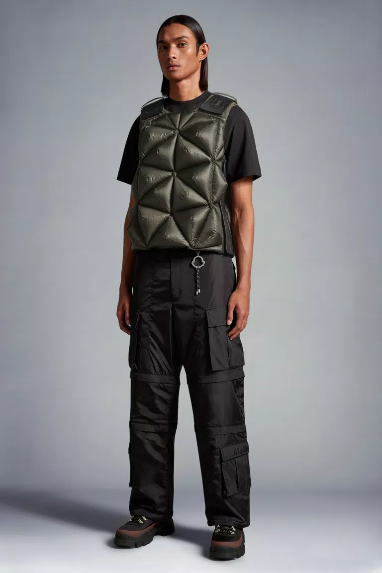 Green Holly Down Vest - Moncler x Pharrell Williams for Genius | Moncler US