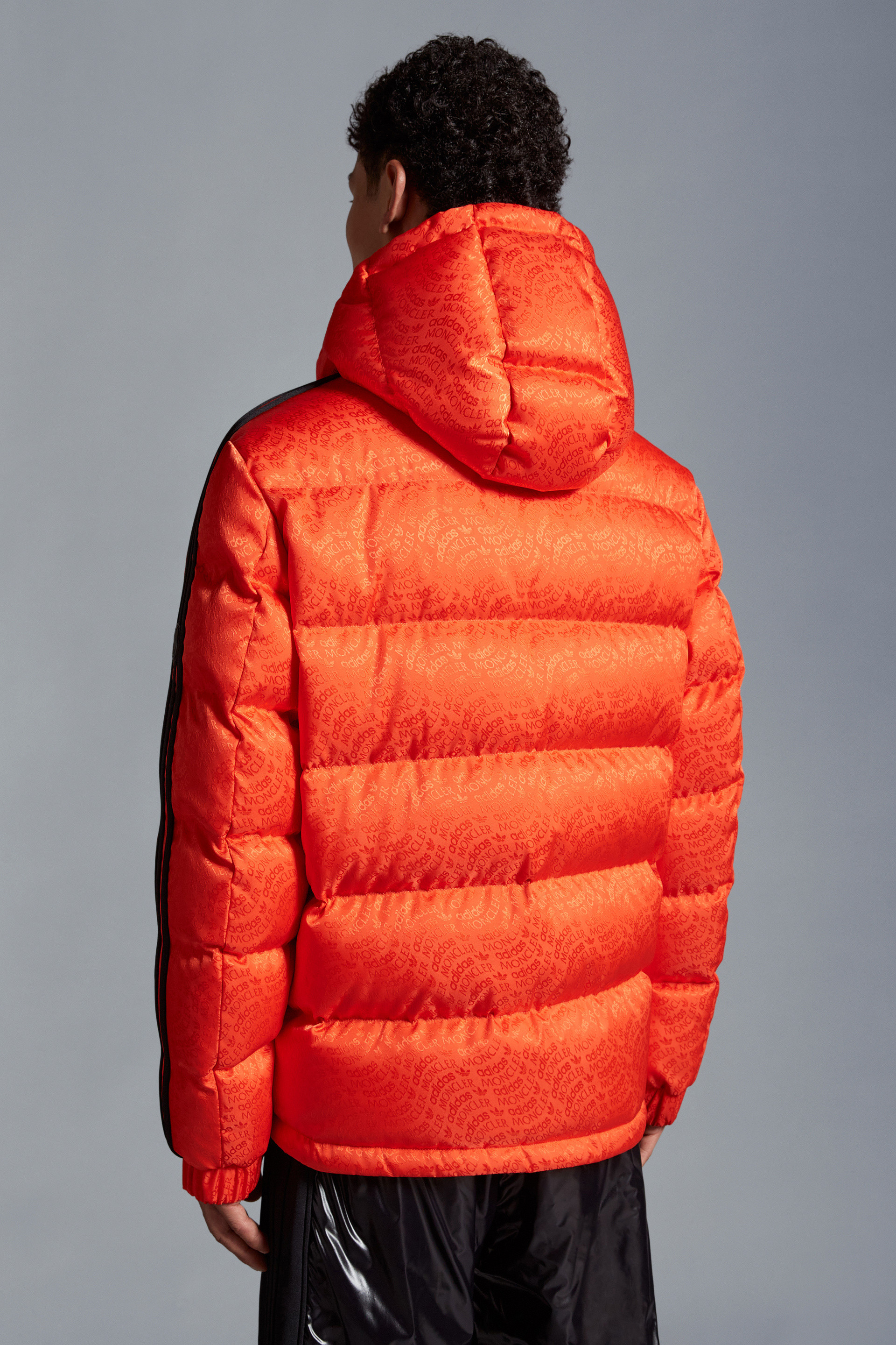 オレンジ Alpbachショートダウンジャケット : Moncler x adidas