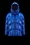 Beiser Short Down Jacket Gender Neutral Blue Moncler