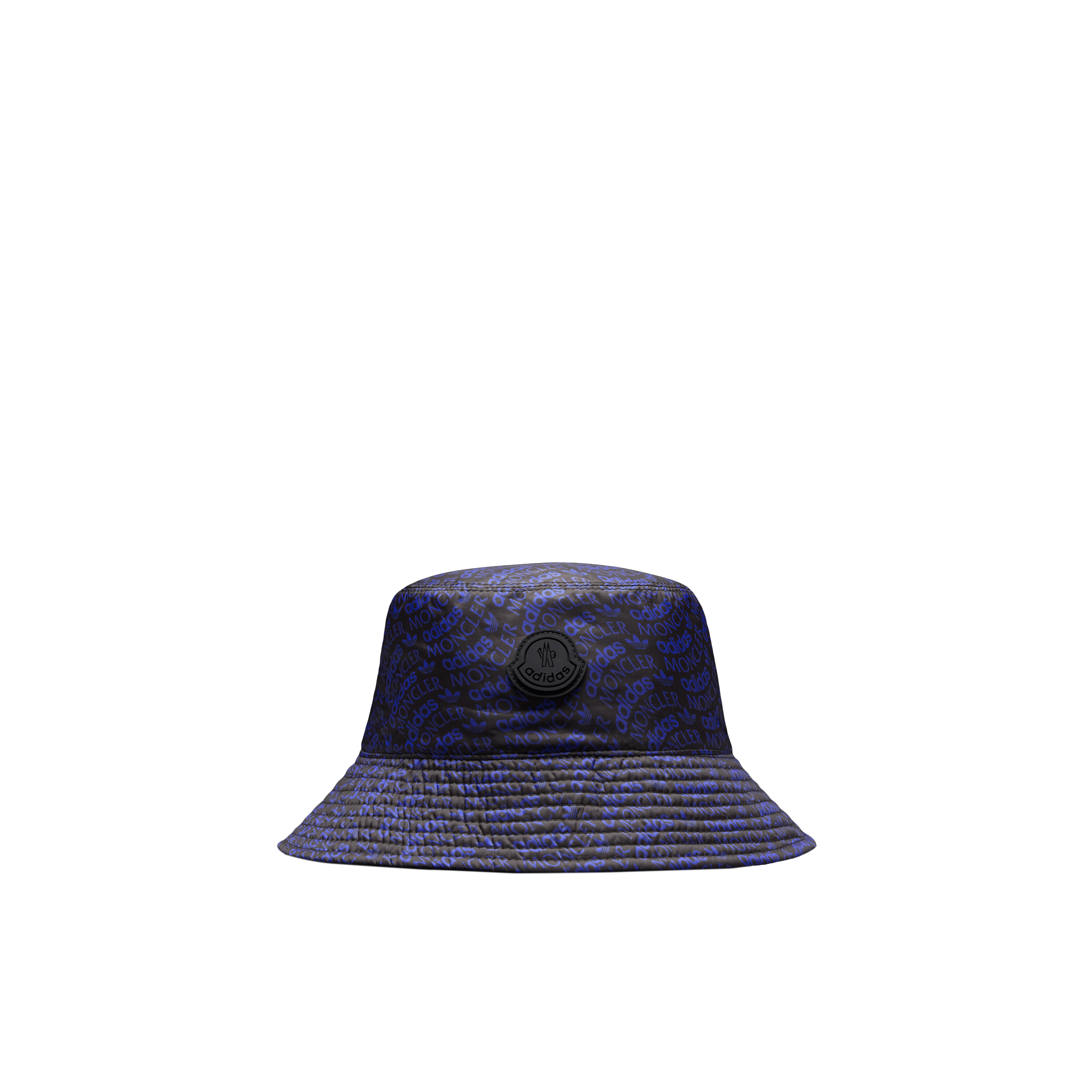 Moncler Reversible Bucket Hat Multicolour In Dark Blue