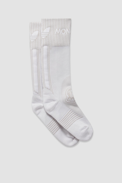 Optical White Logo Socks - Moncler x adidas Originals for Genius ...
