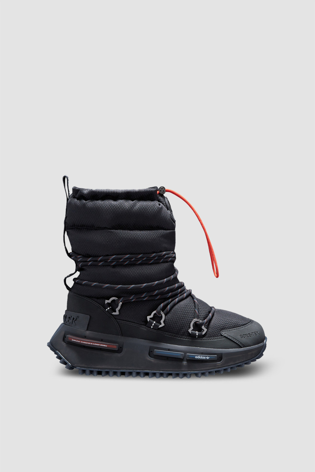 ブラック Moncler NMD Midブーツ : Moncler x adidas Originals 向け