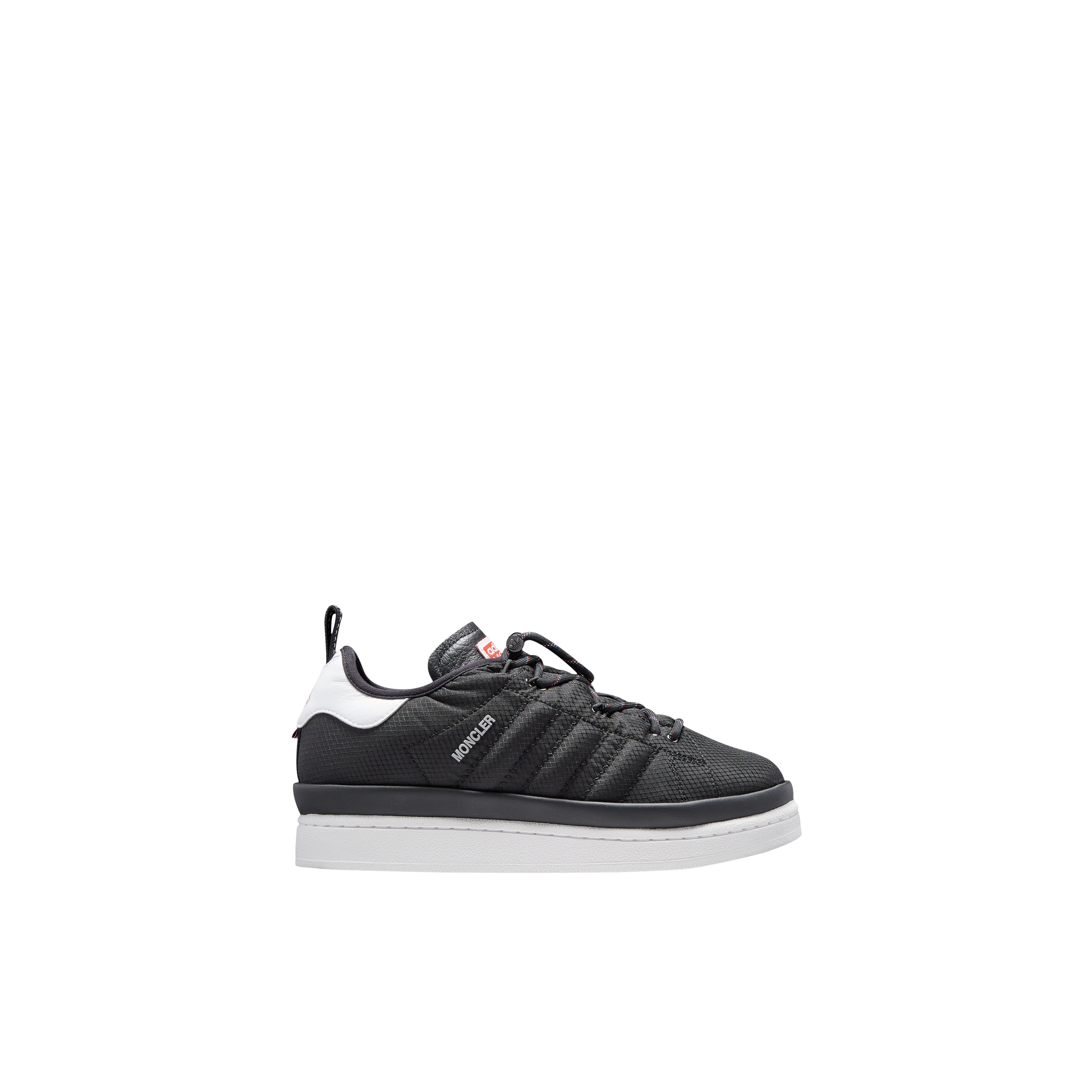 Shop Moncler Sneakers Campus  In Black