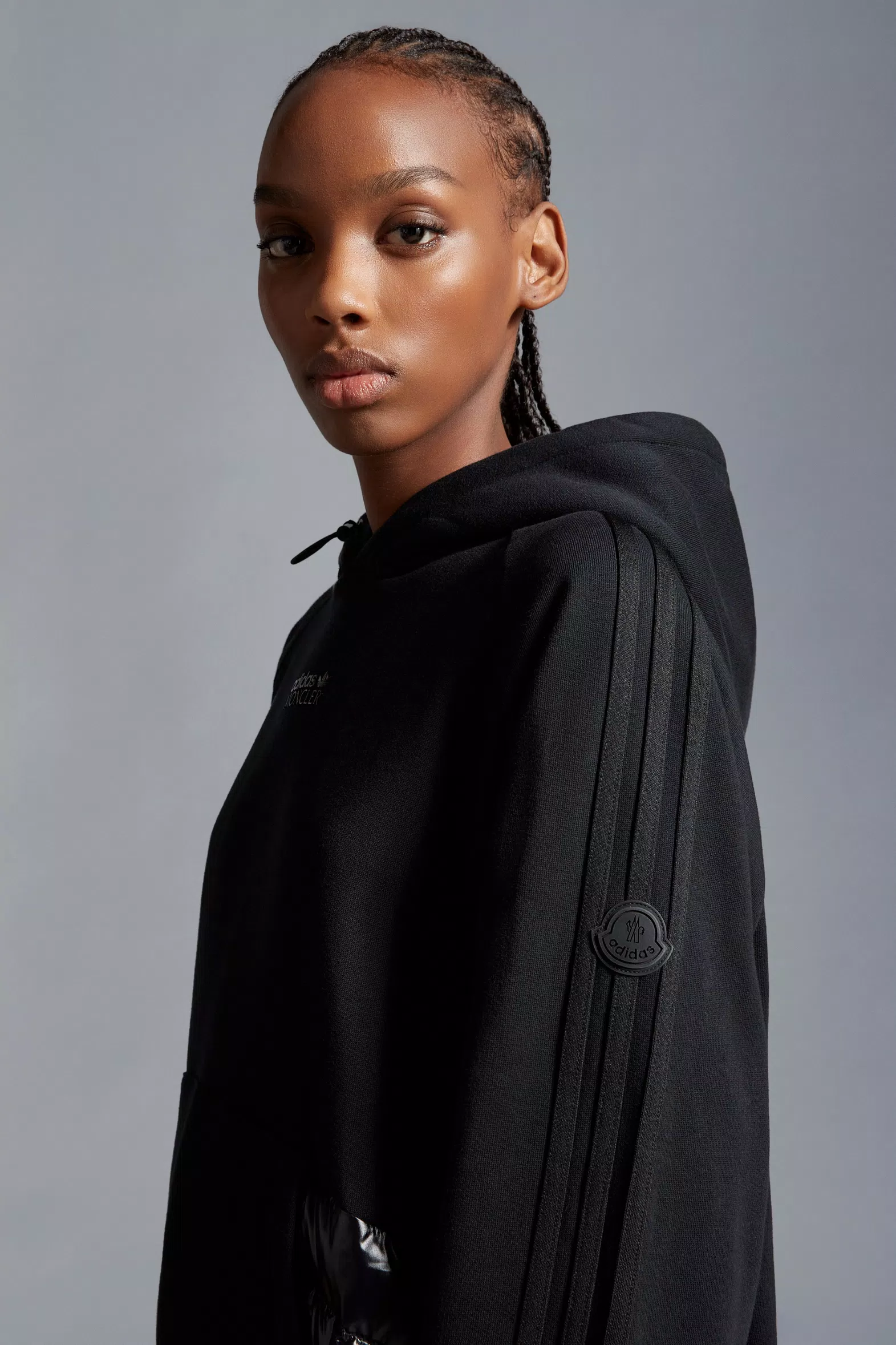 Black Fleece Hoodie - Moncler x adidas Originals for Genius | Moncler US