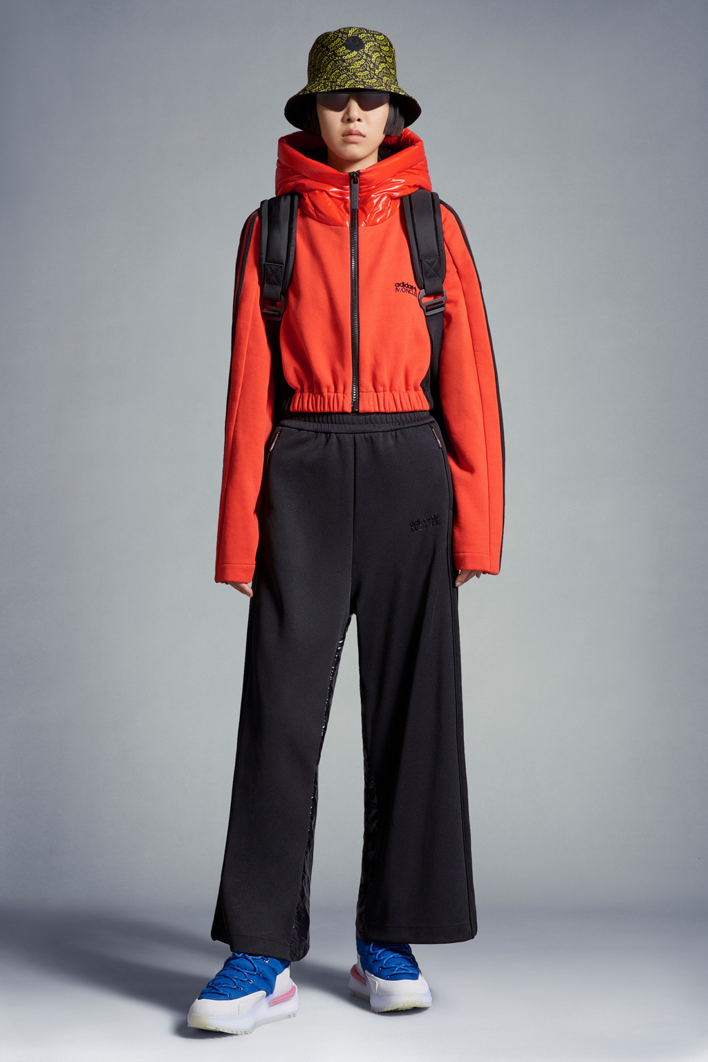 ブラック パンツ : Moncler x adidas Originals 向けの Genius