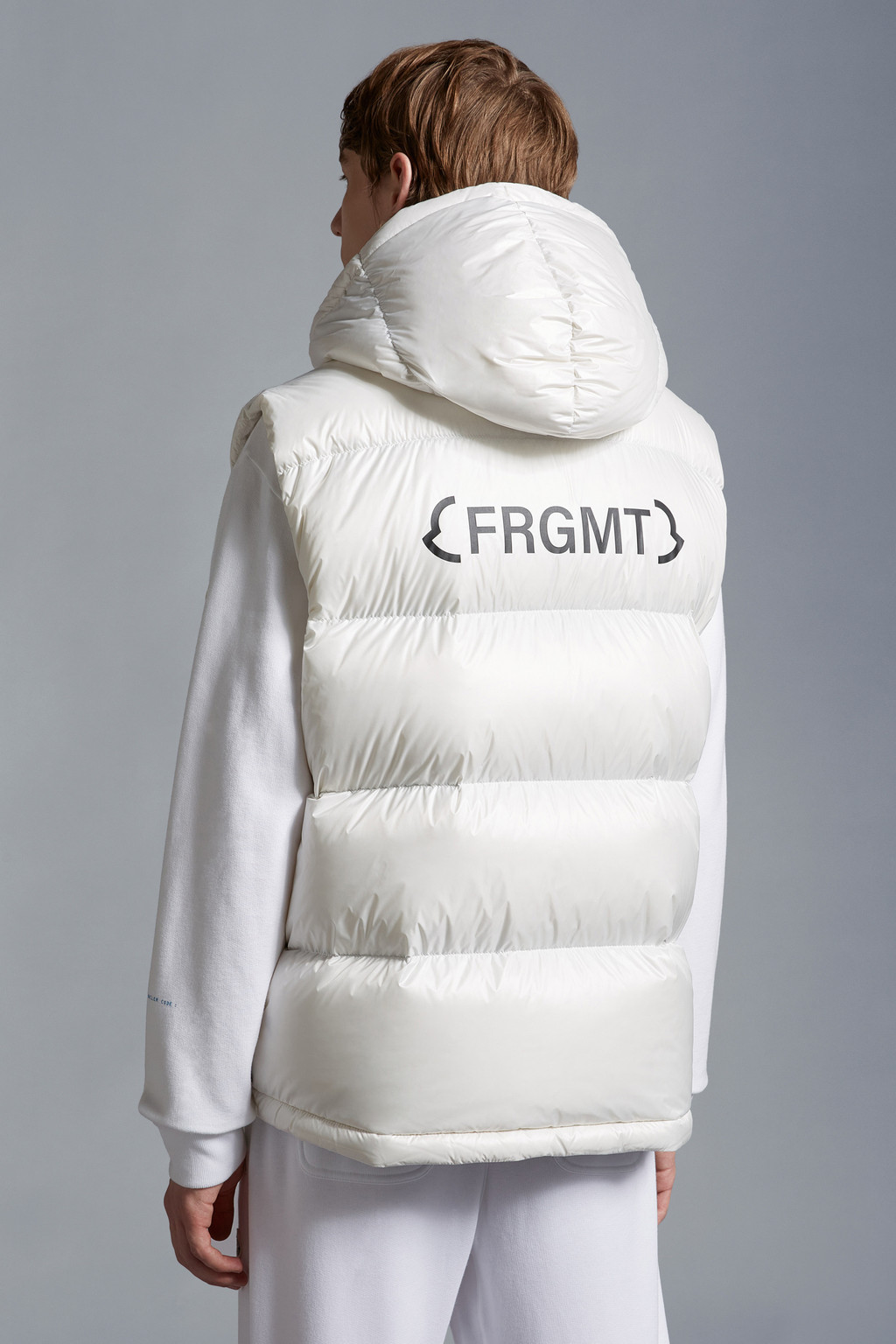 ブライトホワイト Marshベスト : Moncler x Frgmnt 向けの Genius