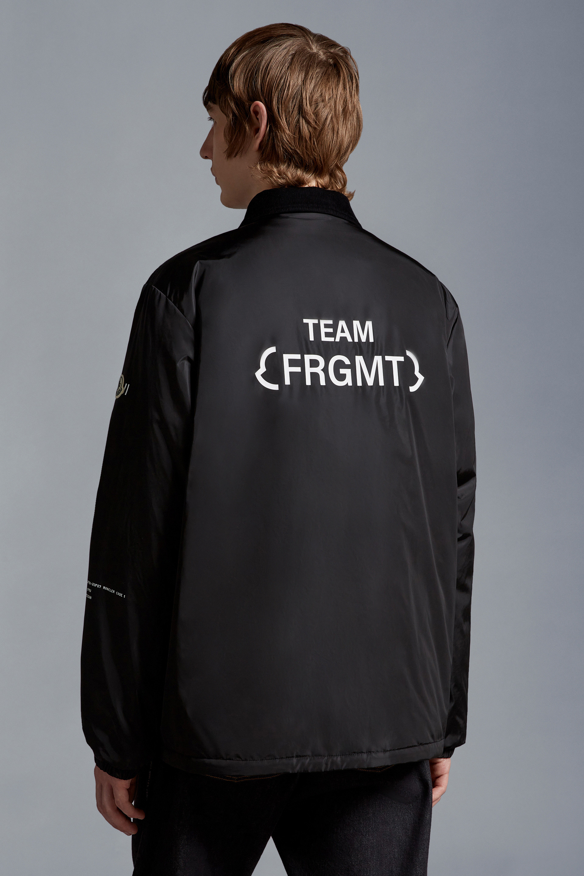 ブラック Daffodilシャケット : Moncler x Frgmnt 向けの Genius