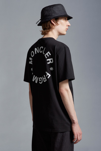 Black Logo Motif T-Shirt - Moncler x Frgmnt for Genius | Moncler US