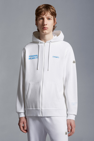 Hoodie with Motif - White/New York - Men