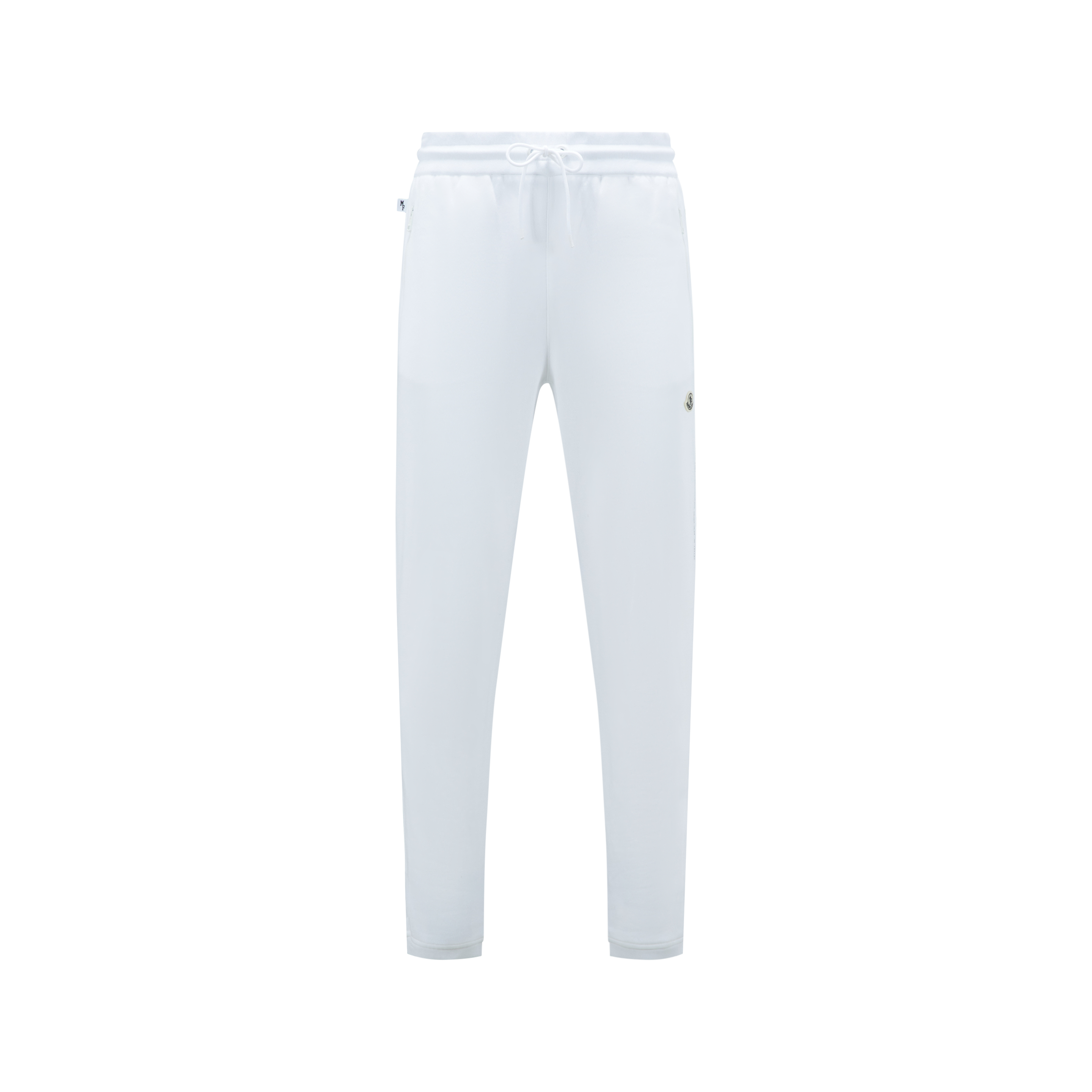Shop Moncler Genius Jersey Jogging Pants White