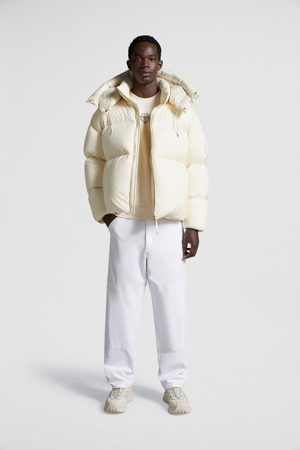 Moncler oversized store puffer jacket