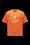 Camiseta con motivo de logotipo Hombre Naranja Brillante Moncler