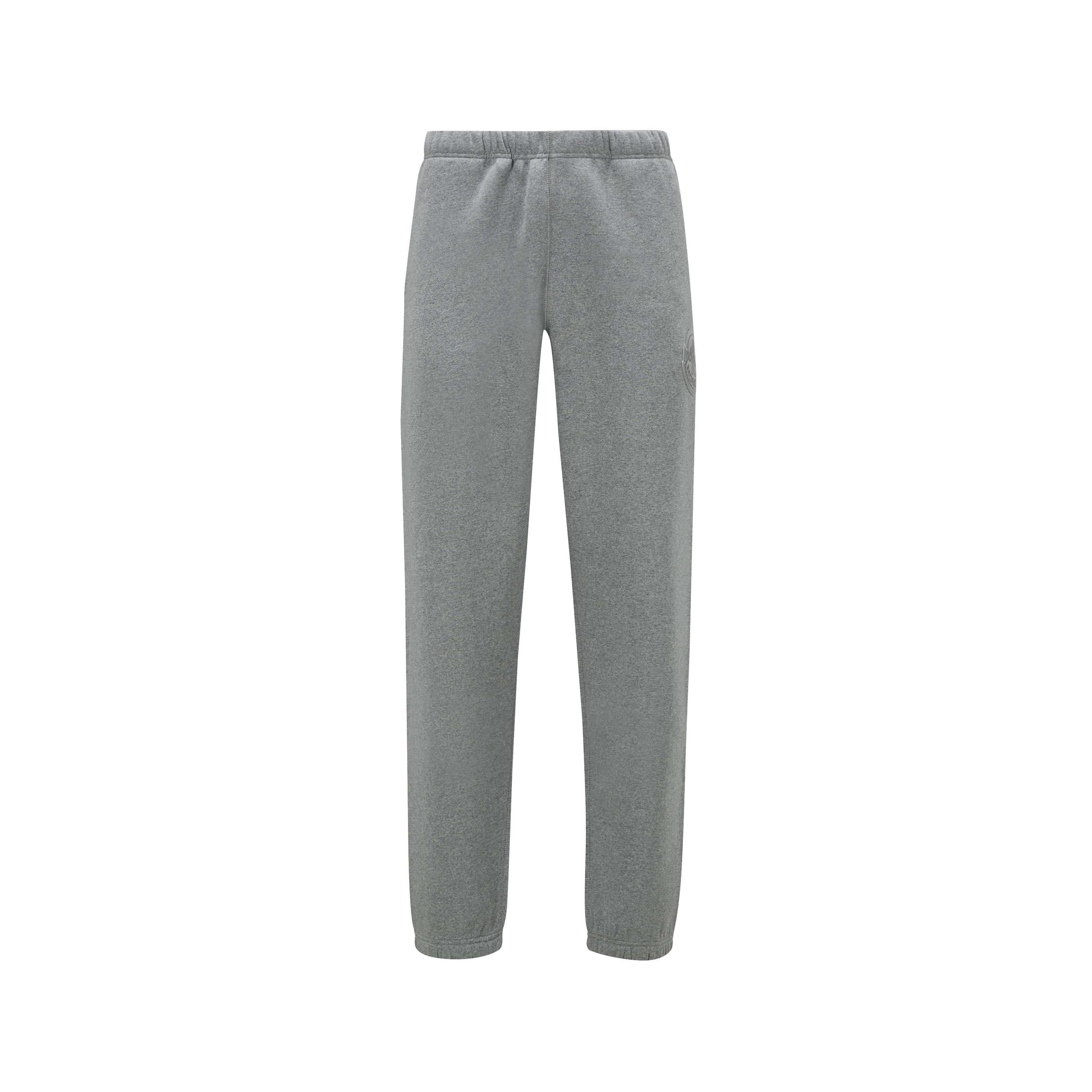 Moncler Logo Sweatpants Grey In Gray