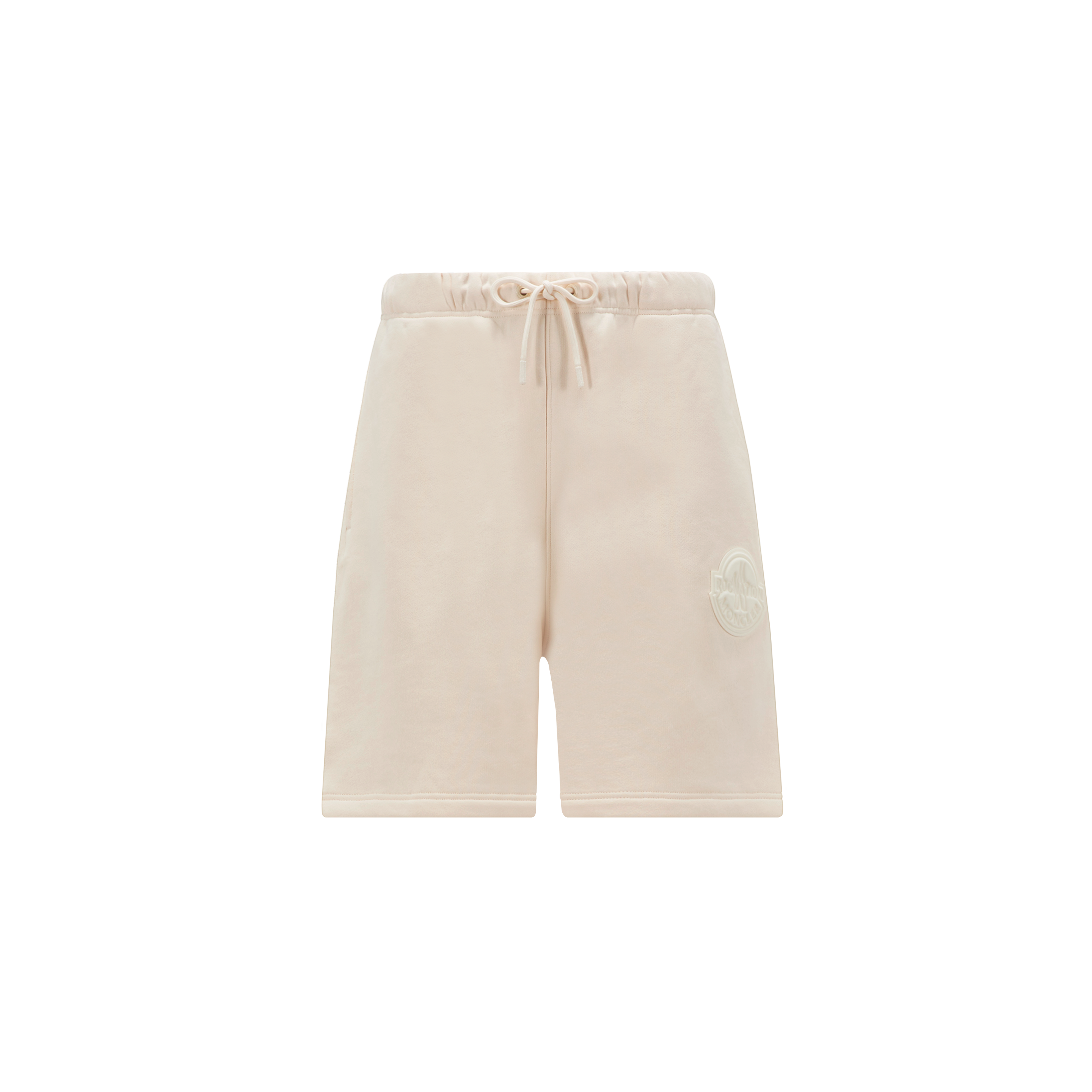 Moncler Logo Shorts White