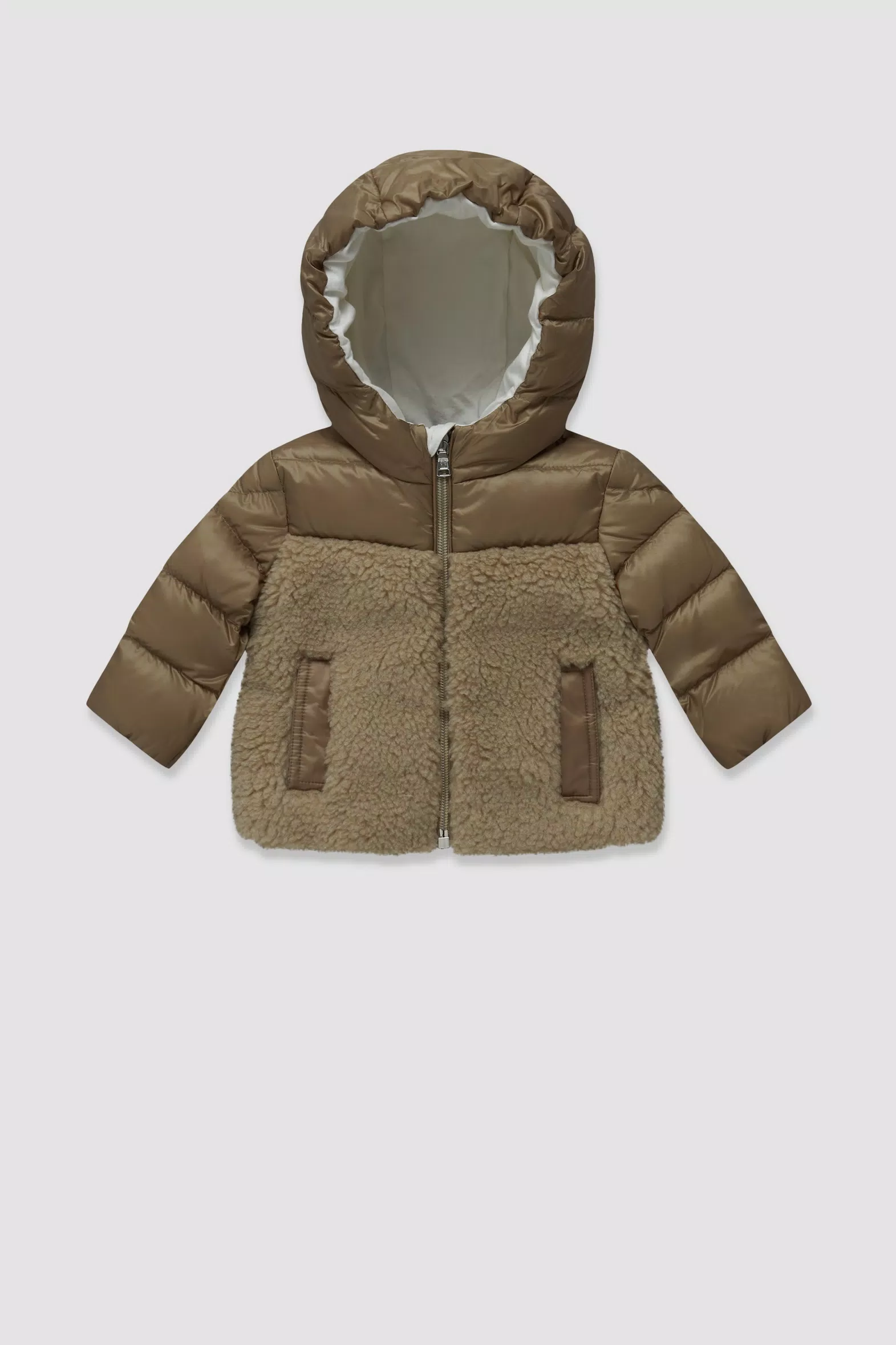 Beige Amin Down Jacket - Outerwear for Children | Moncler US