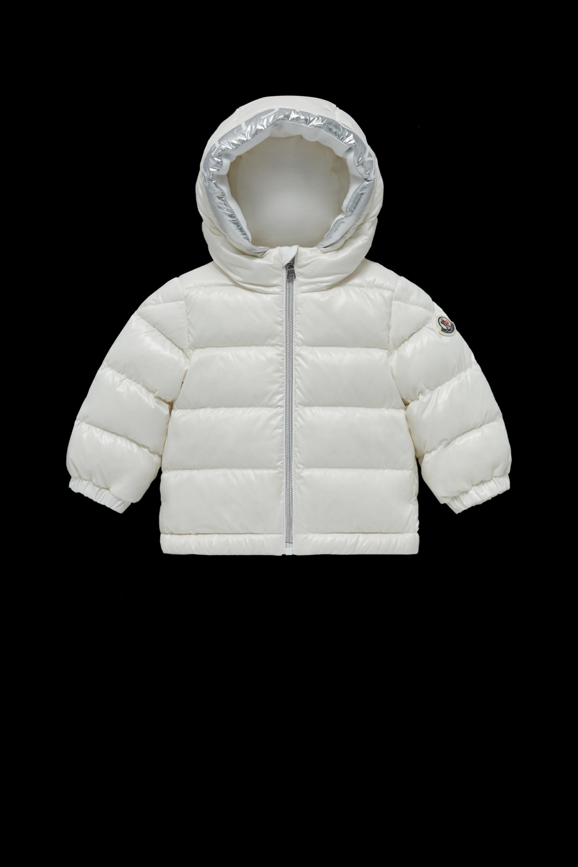 Moncler x off 2025 white down jacket