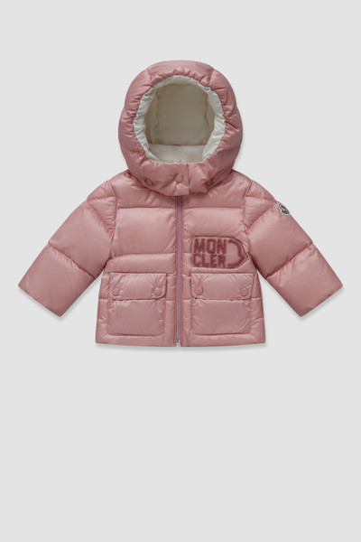 Rose Pink Abbaye Down Jacket - Outerwear for Children | Moncler US
