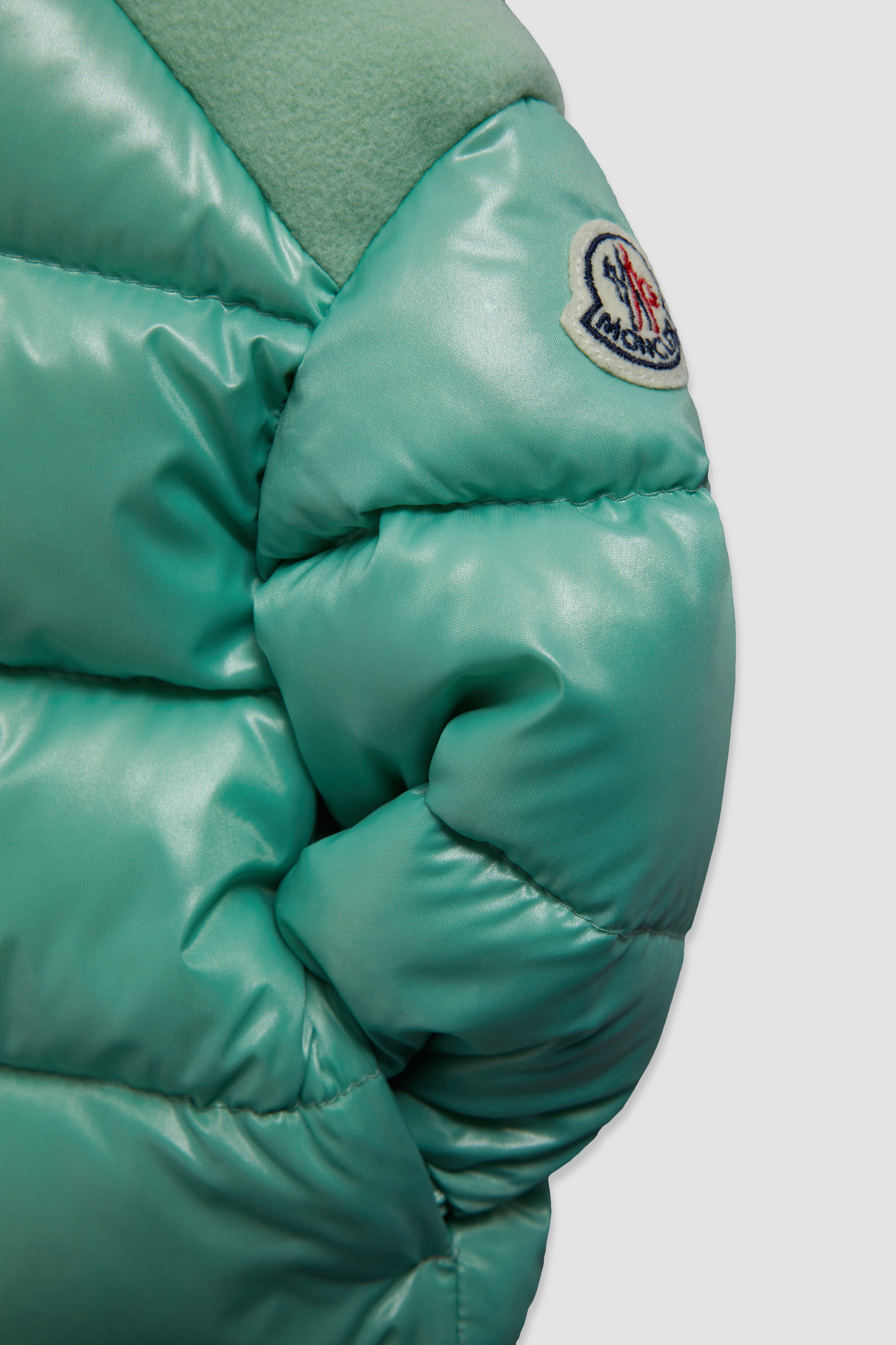 Mint green discount moncler jacket