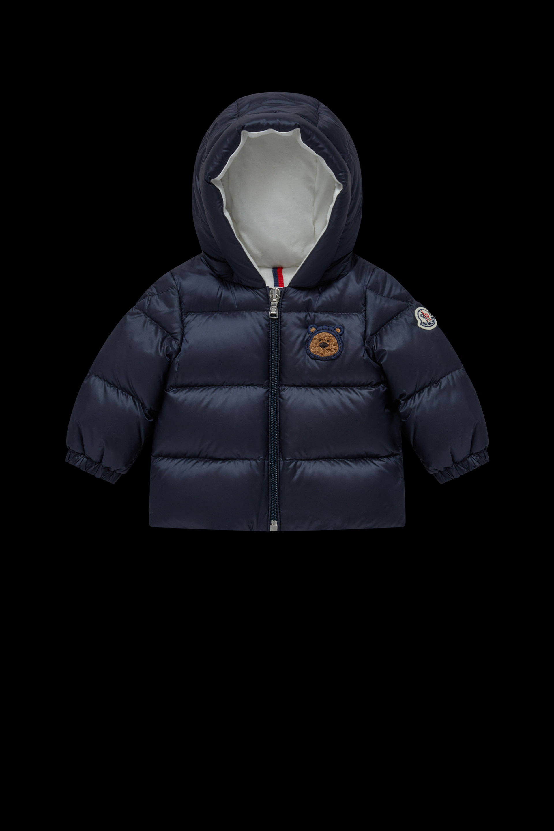 Navy Blue Odon Down Jacket - Outerwear for Children | Moncler MT