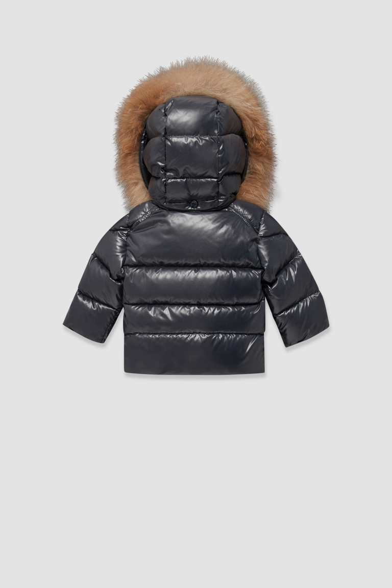 Moncler Odile Baby Girls Jackets In Navy