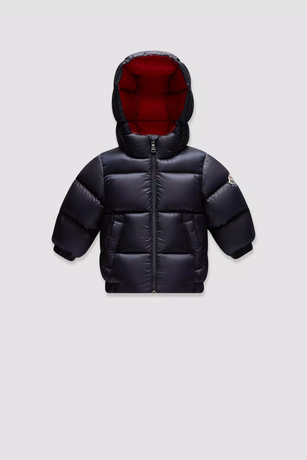 New Macaire Down Jacket Boy Navy Blue Moncler 1